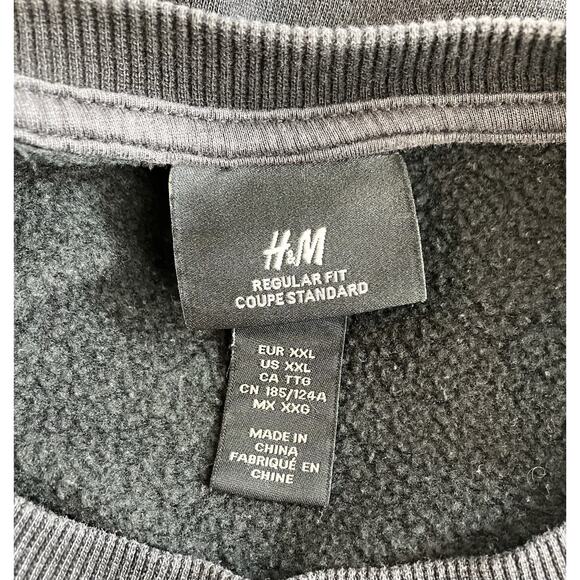 Led Zeppelin H&M U.S. Tour 1975 Print Crewneck Sweatshirt Men’s Size 2XL - Picture 5 of 6